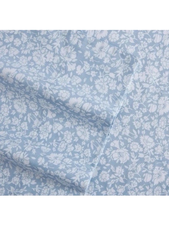 Laura Ashley Other - Laura Ashley ~ QUEEN ~ Heirloom Ditzy Blue Floral ~ 3 Pc. Sheet Set 100% Cotton